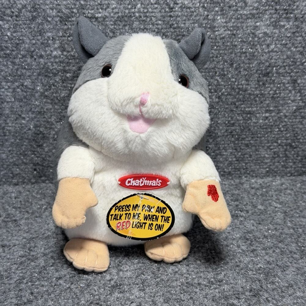 Chatimals Hamster I SAY WHAT YOU SAY Interactive Repeating Talking Pet Animal